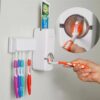 Automatic Toothpaste Dispenser With Brash Holder