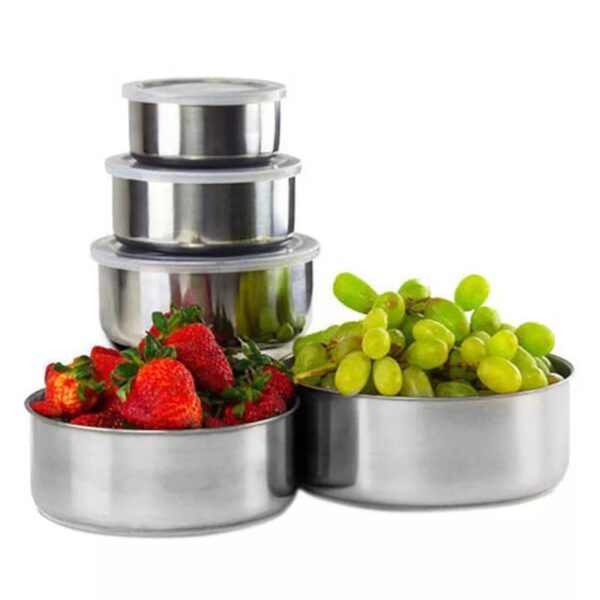 5Pcs Stainless Steel Mixing Bowls Set