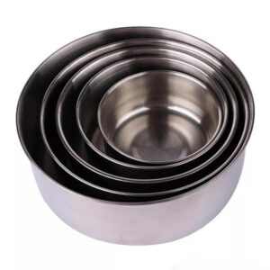 5Pcs Stainless Steel Mixing Bowls Set