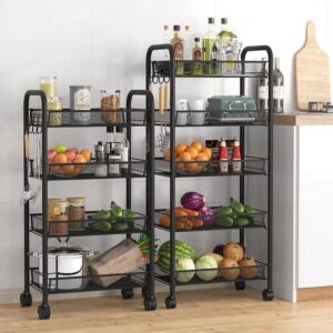 High Quality Multi-layer Movable Kitchen Rack