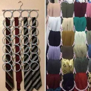 28 Hole Foldable Hijab Orna Hanger