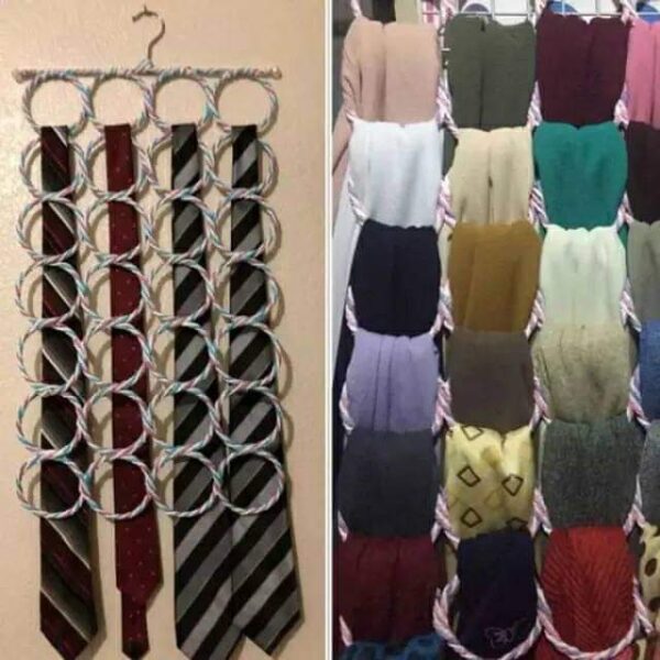 28 Hole Foldable Hijab Orna Hanger